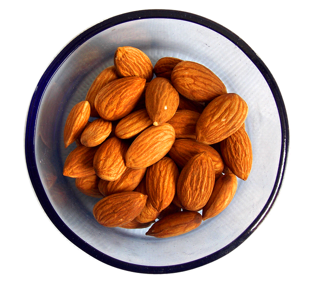 almonds, oil, nutrition